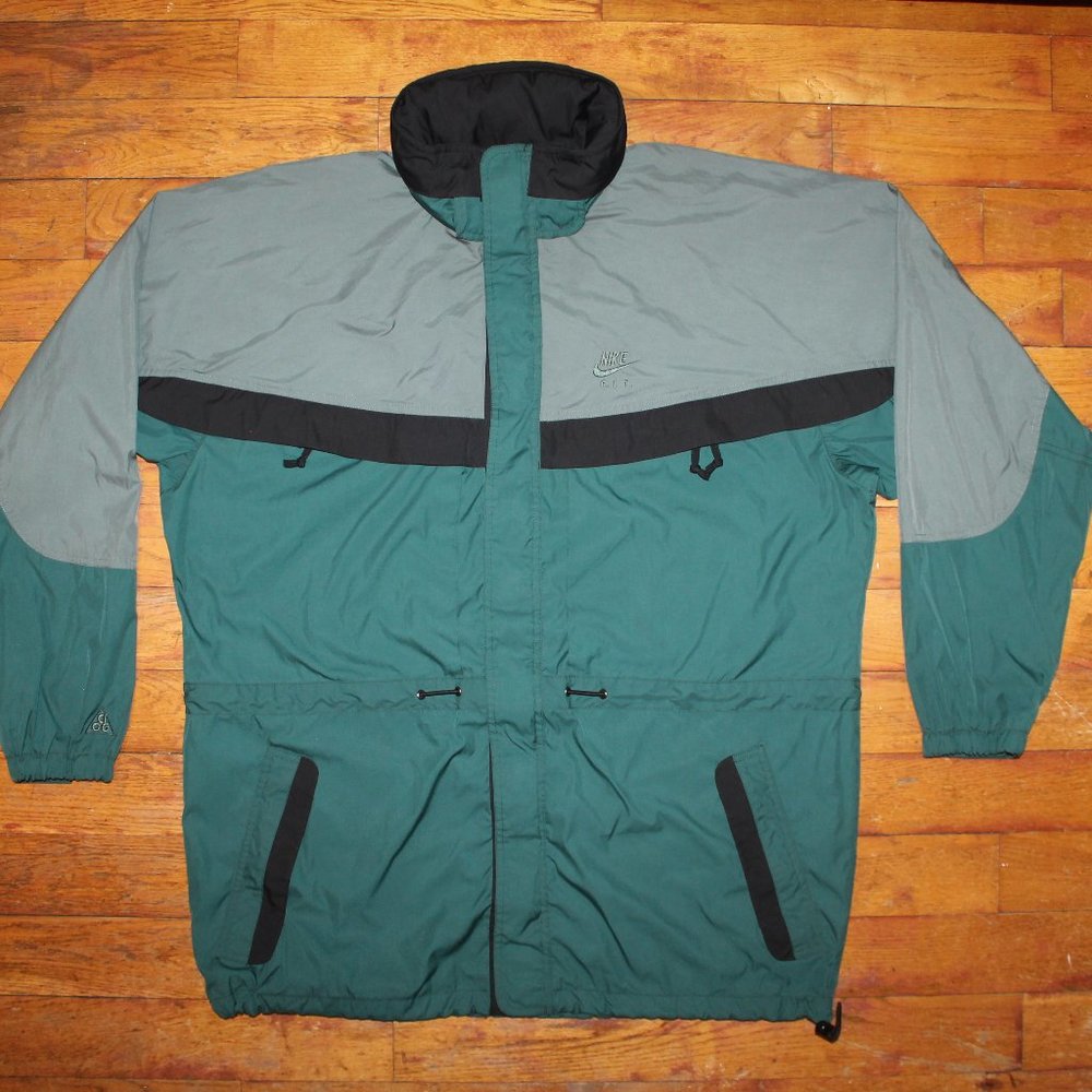 Vintage 90s Nike ACG "F.I.T" Jacket w/ Collapsible Hood